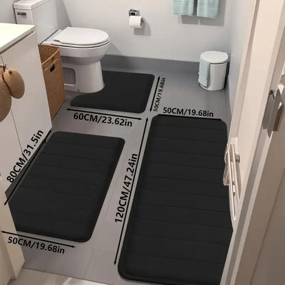 Badezimmermatten-Set Brehn