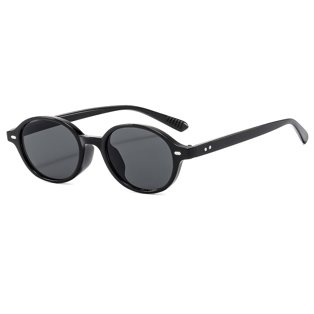 Damen stilvolle und zeitgenössische Sonnenbrille im ovalen Design Brehn