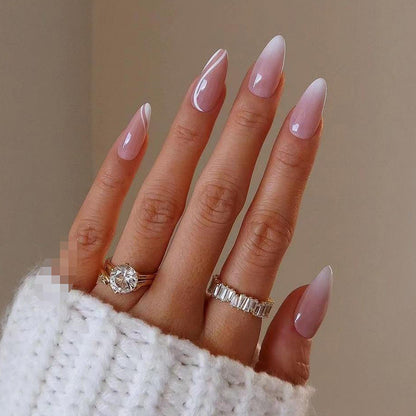 Elegante Spitz-Stiletto-Nagelerweiterungen