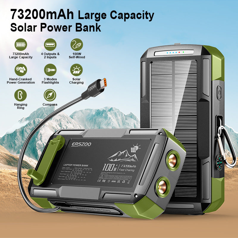 Tragbare Solar-Powerbank Brehn
