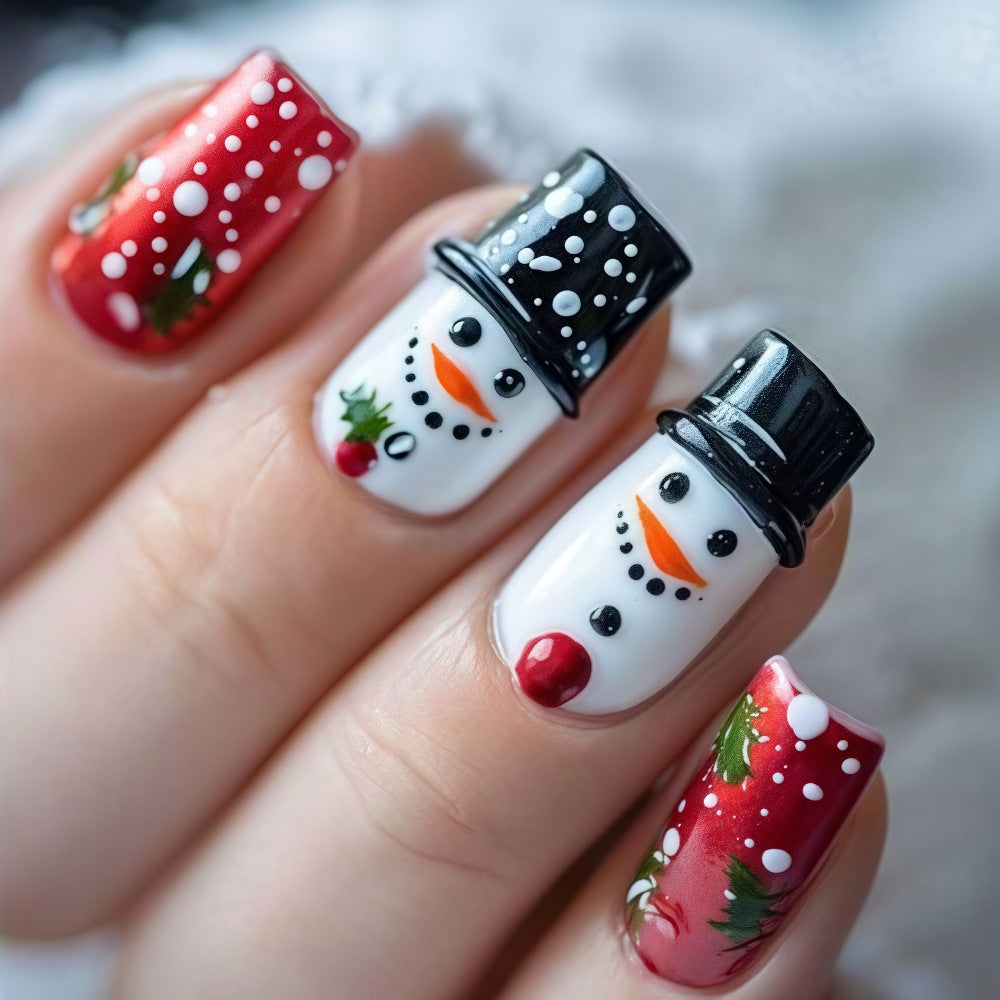 Kreative Weihnachtskunstnägel Brehn