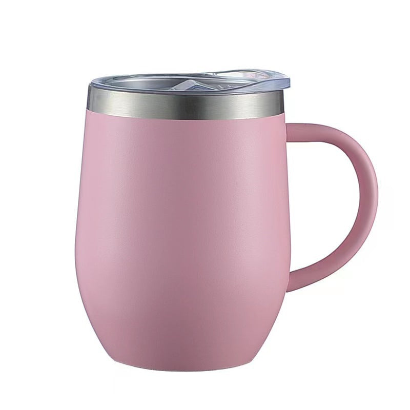 Damen Isolierter Kaffeebecher mit Kunststoffgriff Brehn