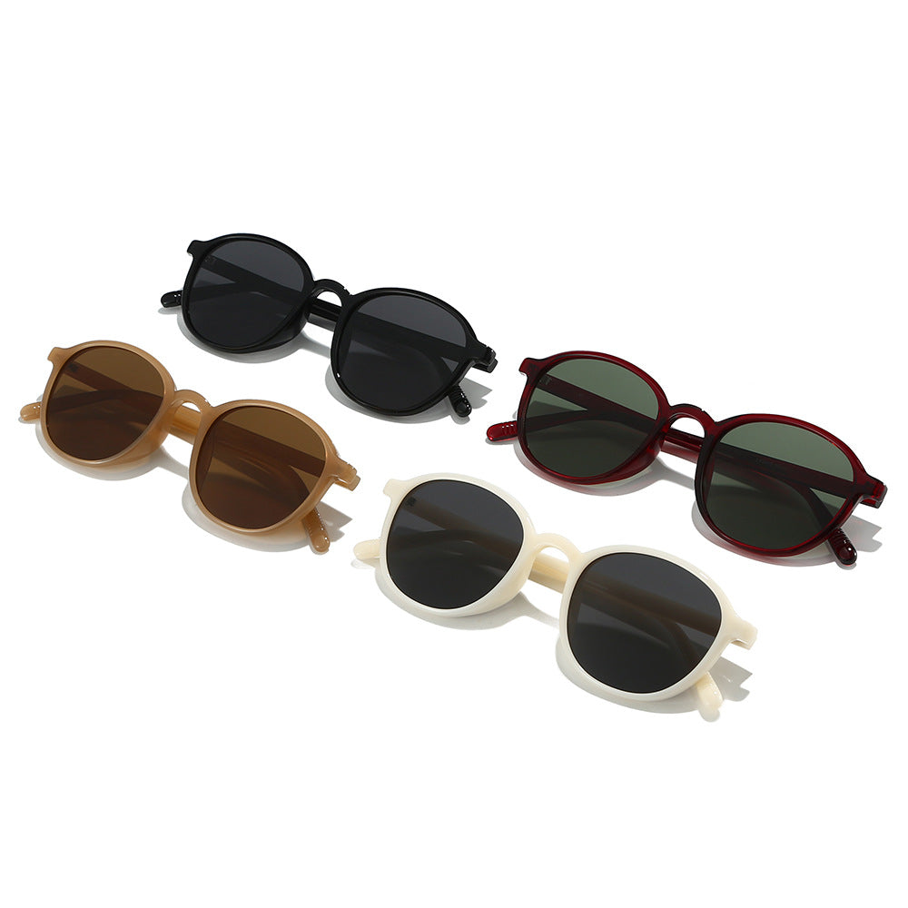 Damen modische Sonnenbrille im klassischen Ovaldesign Brehn