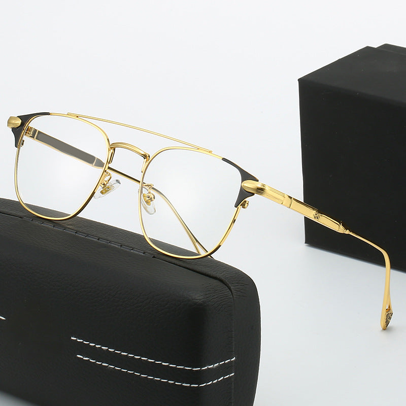 Damen modische Halbrahmen Brille Brehn