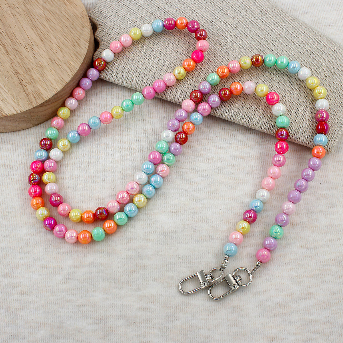 Bunte Perlen Brillenband Brehn