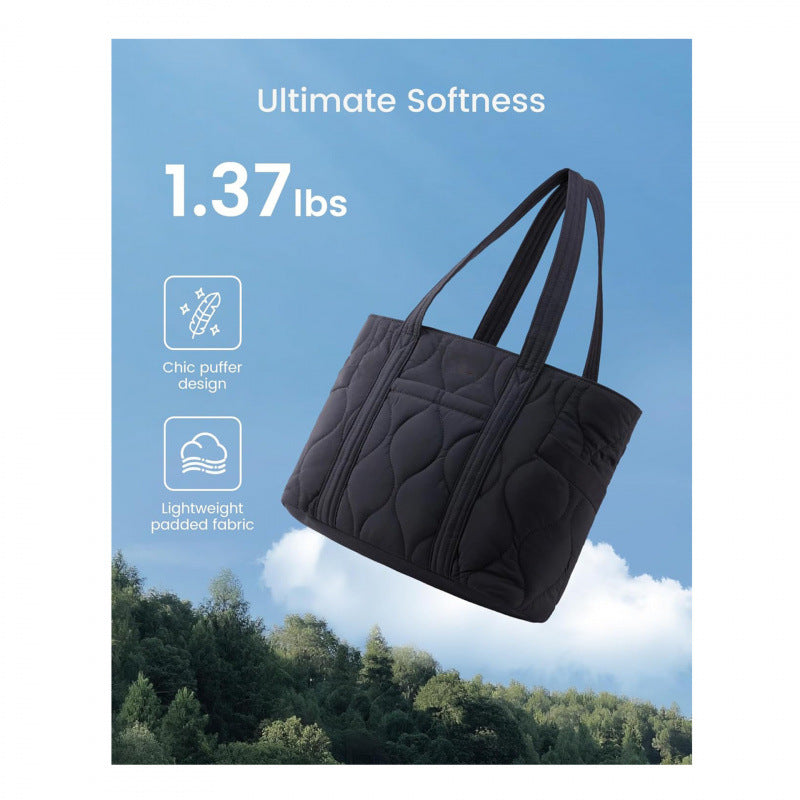 Gepolsterte Alltags-Tasche mit Praktischen Fächern Brehn