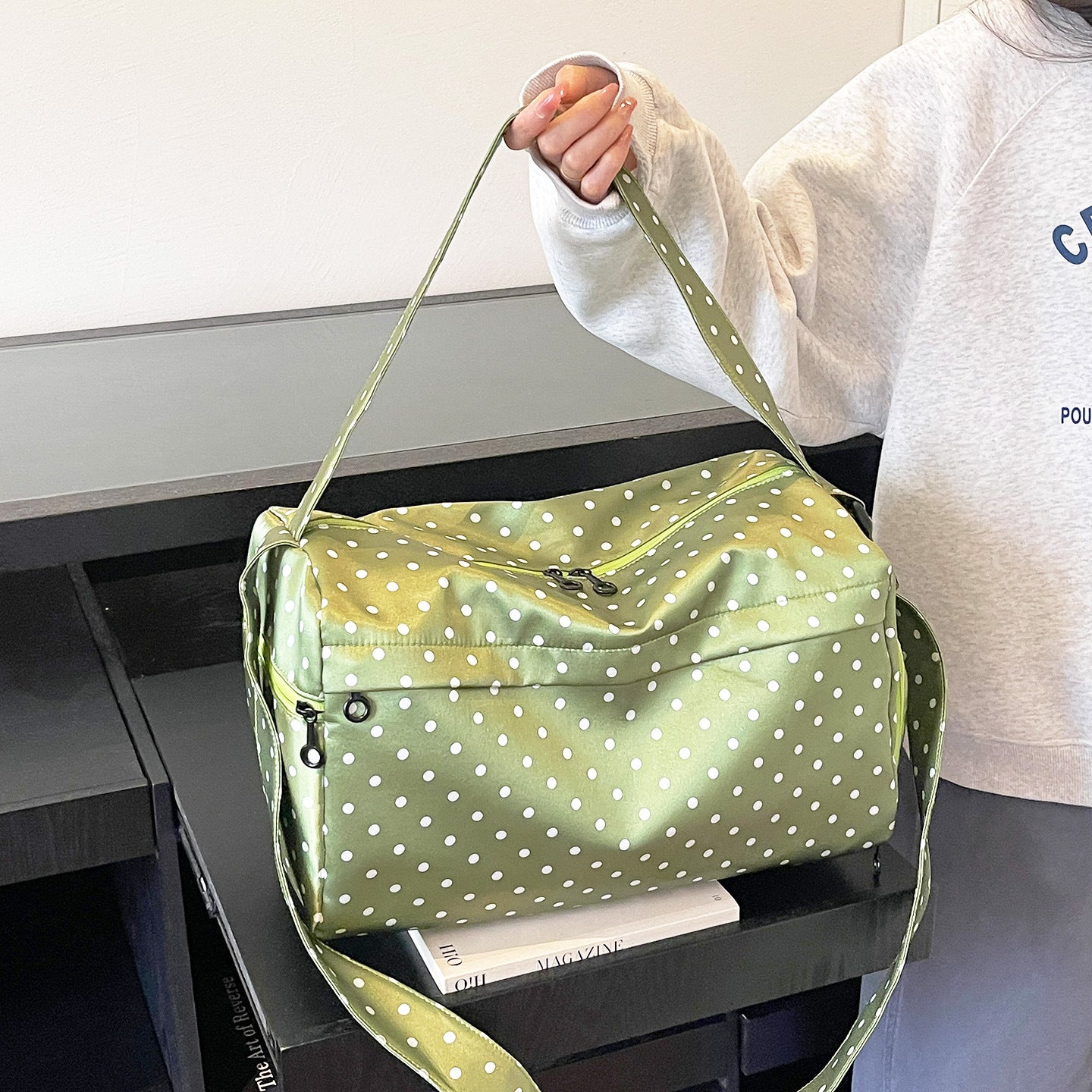 Polka Dot Gym Duffel Bag Brehn