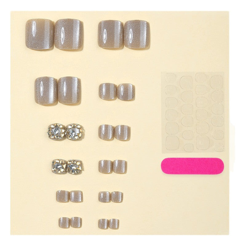 Premium dekoratives Press-On Nagelkunst Set Brehn