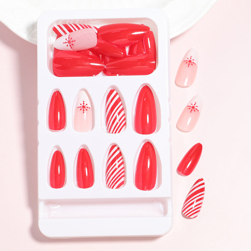 Dekoratives Press-On Nageldesign-Set Brehn