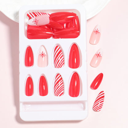Dekoratives Press-On Nageldesign-Set Brehn