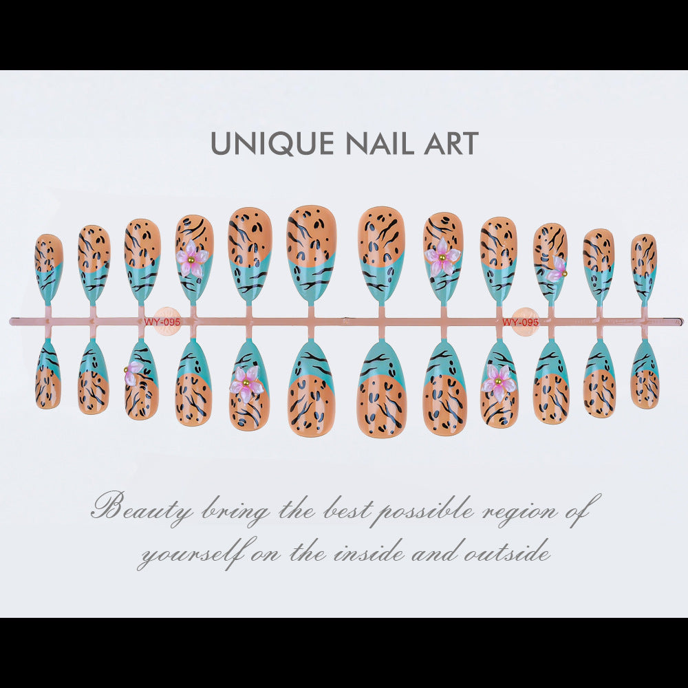 Creative Artistic Press-On Nagelset Brehn