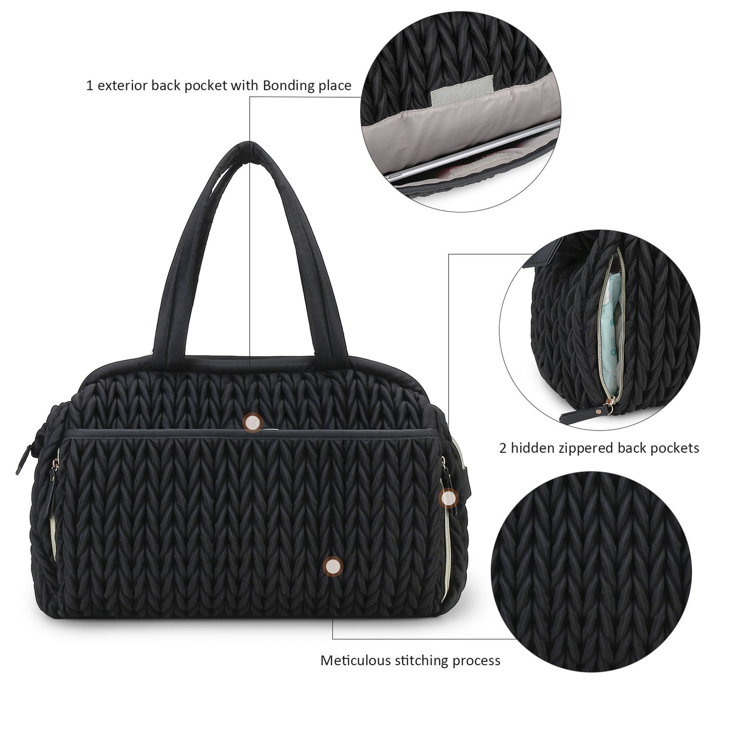 Sportliche Weekender-Tasche Brehn