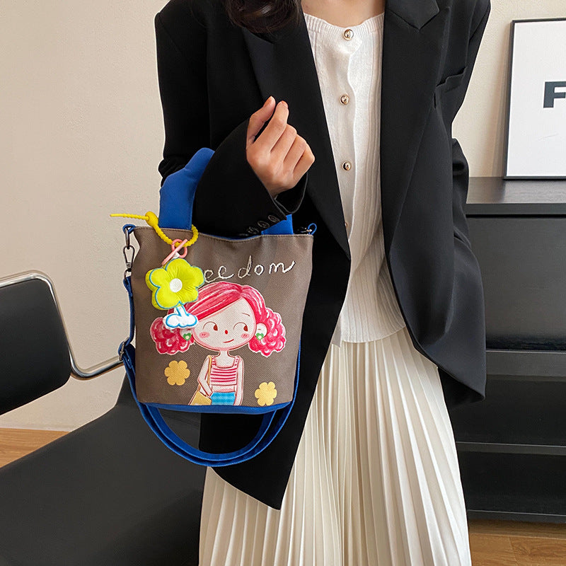 Plüsch-Handtasche Im Frechen Kindermotiv Brehn