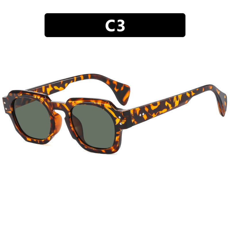 Damen modische Sonnenbrille im auffälligen Schildpatt-Design Brehn