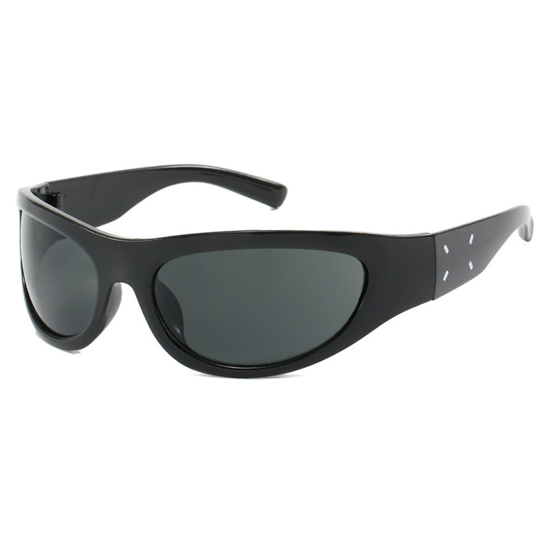 Damen sportliche Sonnenbrille mit ergonomischem Design und umfangreichem UV-Schutz Brehn