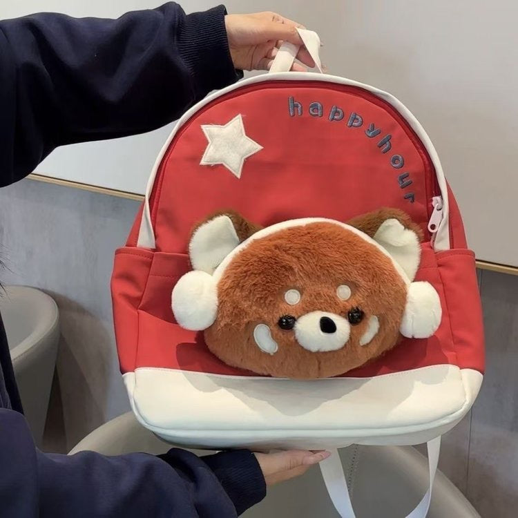 Rucksack mit Süßem Kuscheltier und Bezauberndem Design Brehn