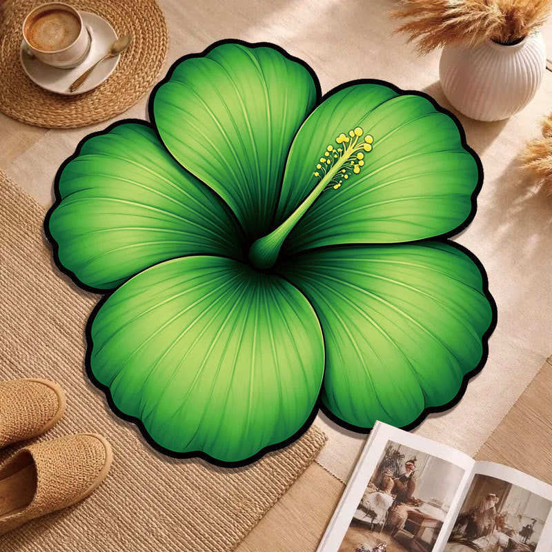Dekorative Floral Akzent Teppich
