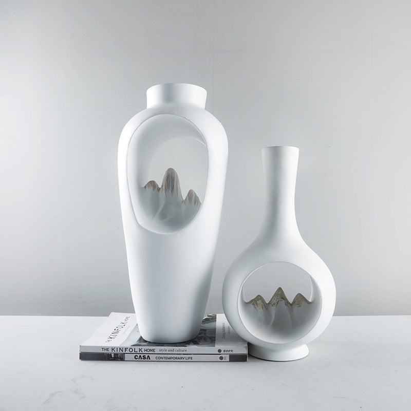 Moderne dekorative Landschaftsvase