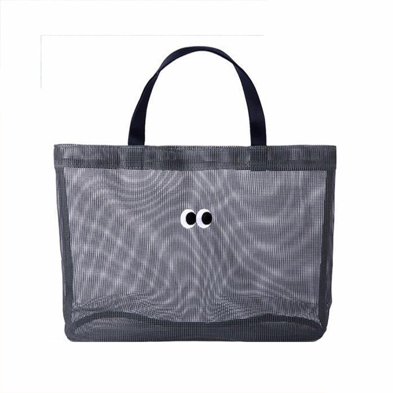 Praktische Strandtasche mit Netzstruktur Brehn