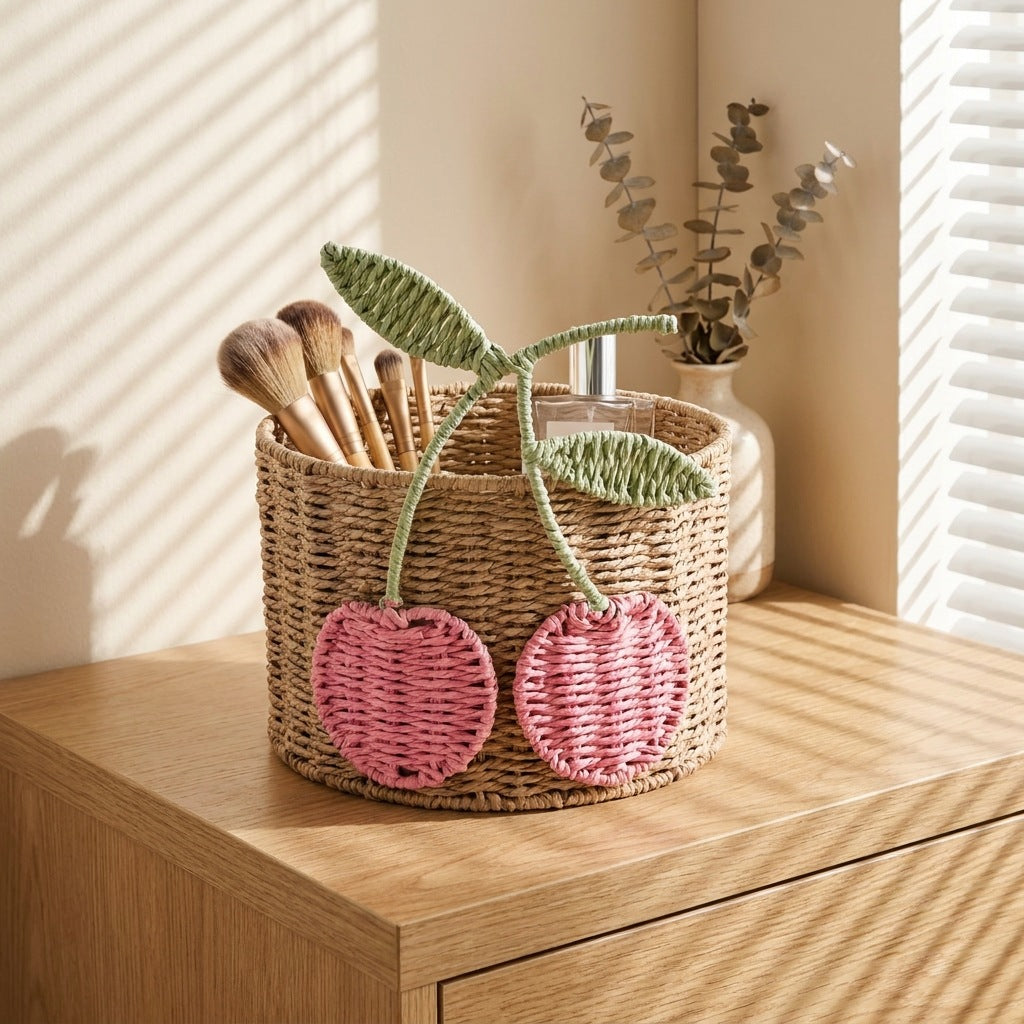 Verspielter Aufbewahrungskorb mit Obstdesign Brehn