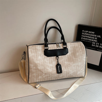 Elegante strukturierte Reisetasche Brehn