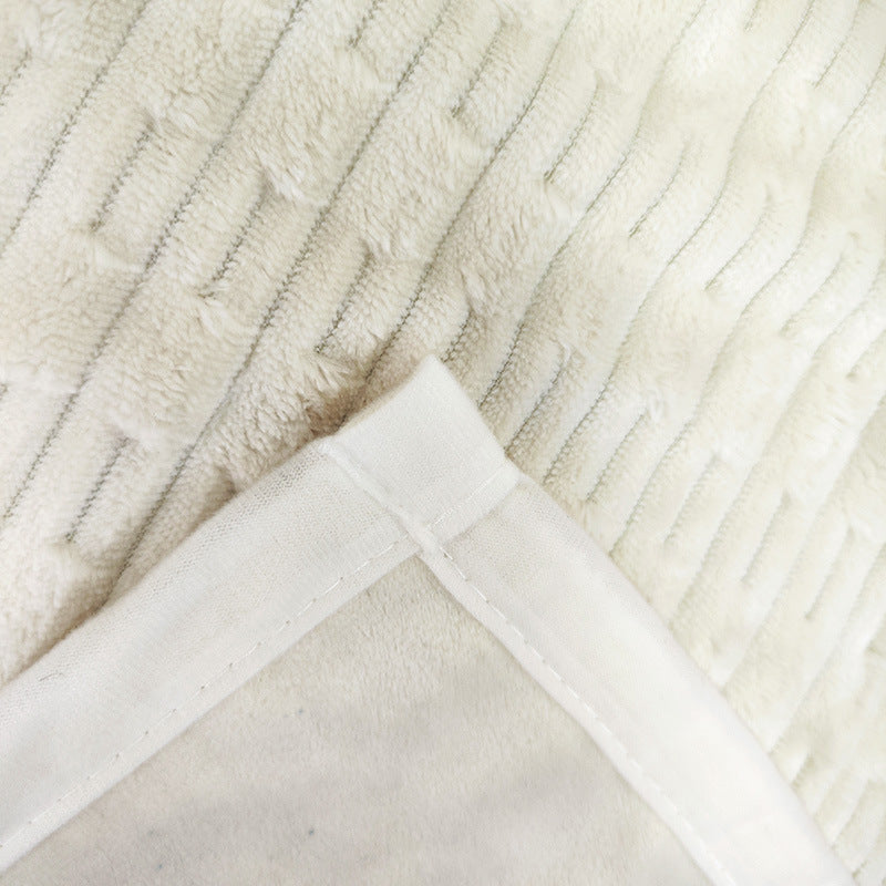Damen luxuriöse Mikrofaser-Kuscheldecke Brehn