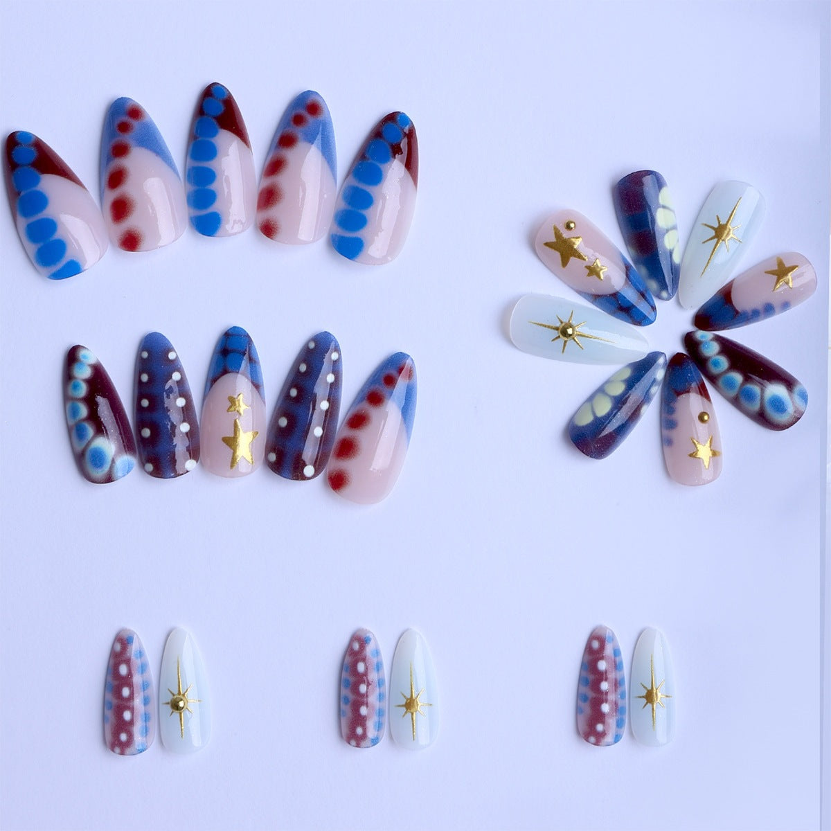 Kreatives Kunstnagelset Brehn