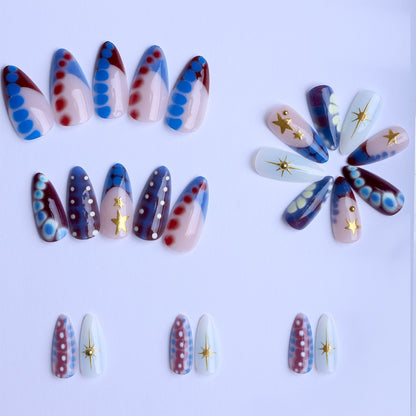 Kreatives Kunstnagelset Brehn
