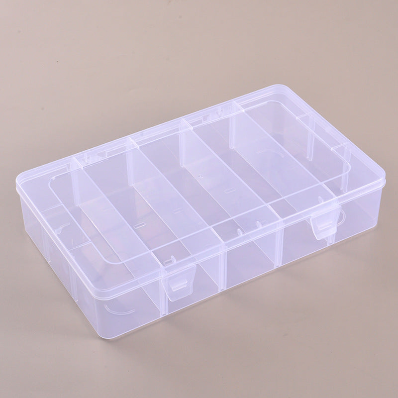 Transparente Multi-Division Bastelbedarf Organizer Brehn