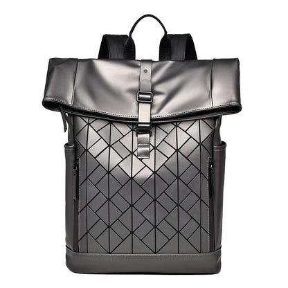 Geometrisch gemusterter urbaner Rucksack Brehn