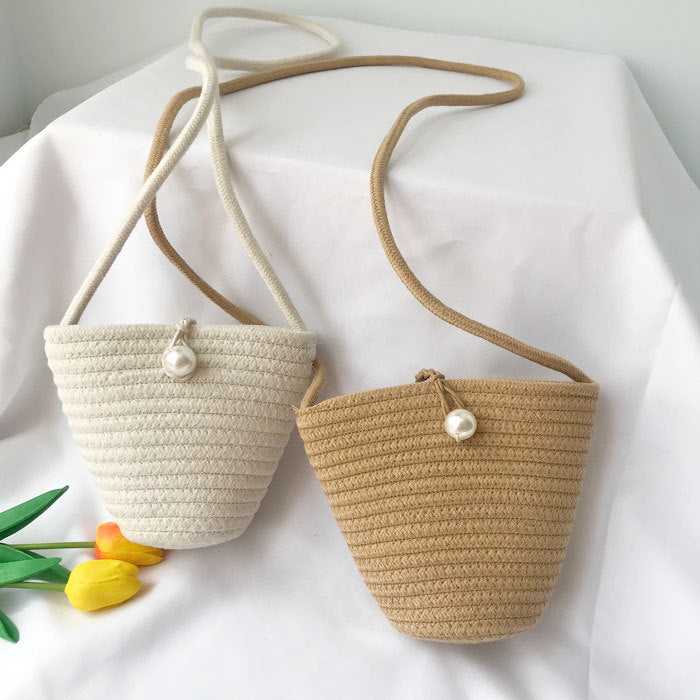 Elegante Handtasche mit Perlverschluss Brehn