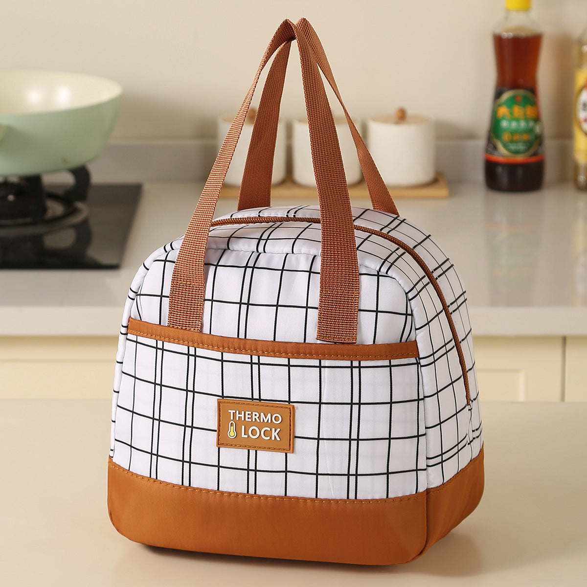 Isolierte Lunch-Tasche mit mehreren Fächern Brehn