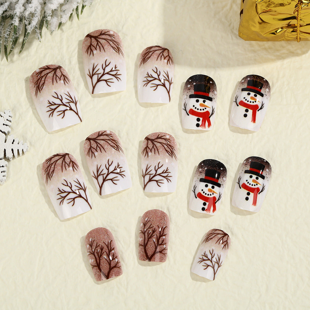 Winterliche Nail Art Sets Brehn