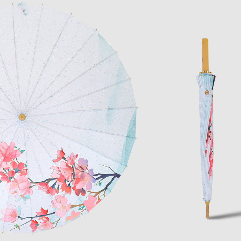 Damen Faltbarer Sonnenschutzschirm mit künstlerischem Design Brehn