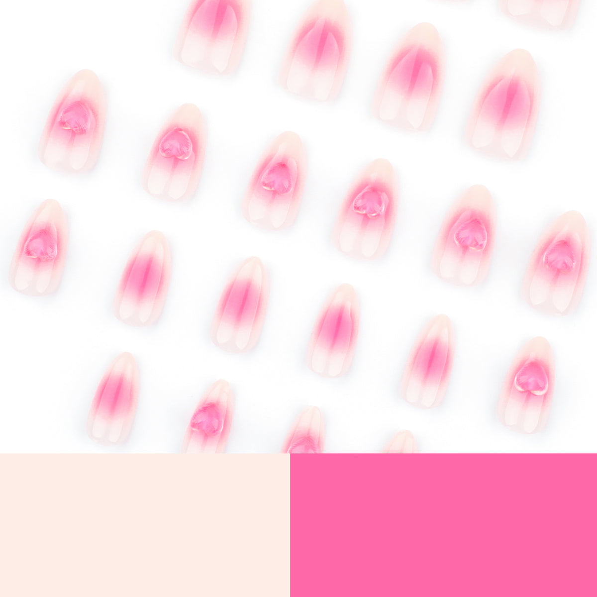 Kunstvolle Nagelverlängerungen mit Rosendesign Brehn