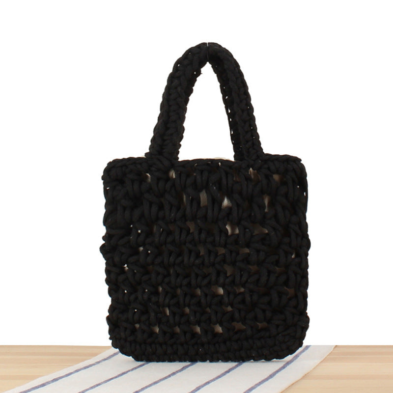 Handtasche Aus Hochwertigem Makramee Brehn
