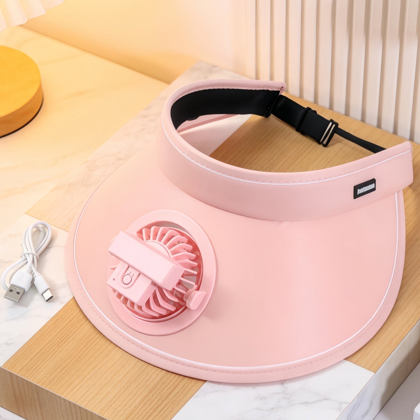 Damen Bequemer Tischventilator mit Verspielt Design Brehn