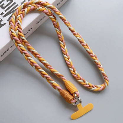 Multi-Color Geflochtene Brillenband Brehn