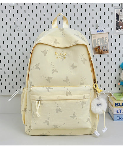 Schmetterlingsmuster Casual Rucksack Brehn