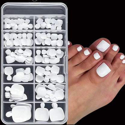 Premium Soft Gel Fußnagelspitzen Set Brehn