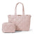 Elegante und Vielseitige Stoffhandtasche mit Abnehmbarem Kosmetiktäschchen Brehn