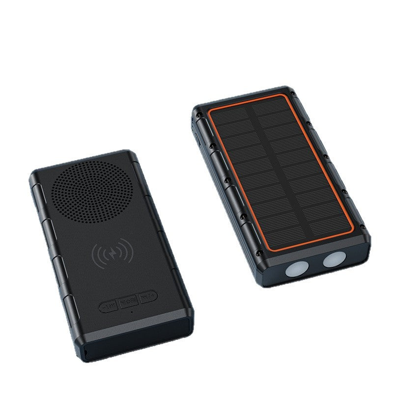Solar Powerbank mit Kabelloser Ladefunktion Brehn