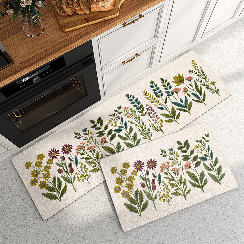 Floral Garden Küche Komfortmatte Brehn