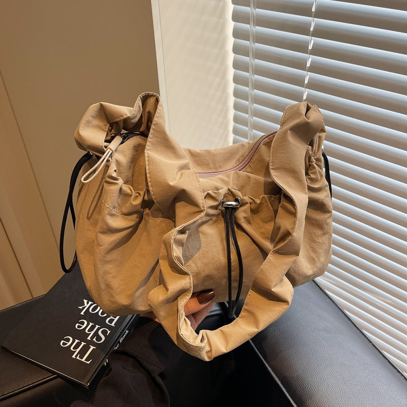 Rüschentasche aus Stoff