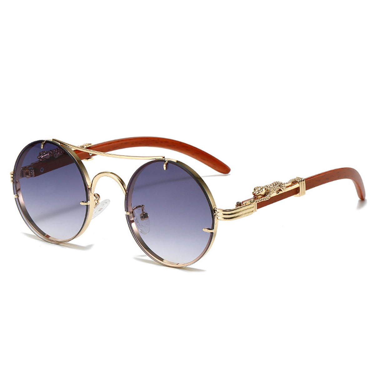 Damen elegante runde Brille Brehn