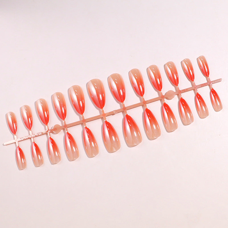 Elegante Ombre Stiletto Press-On Nagelset Brehn