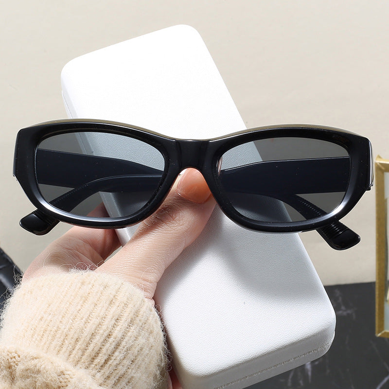 Damen modische Cat-Eye Sonnenbrille mit flexiblem Rahmen und UV-Schutz Brehn