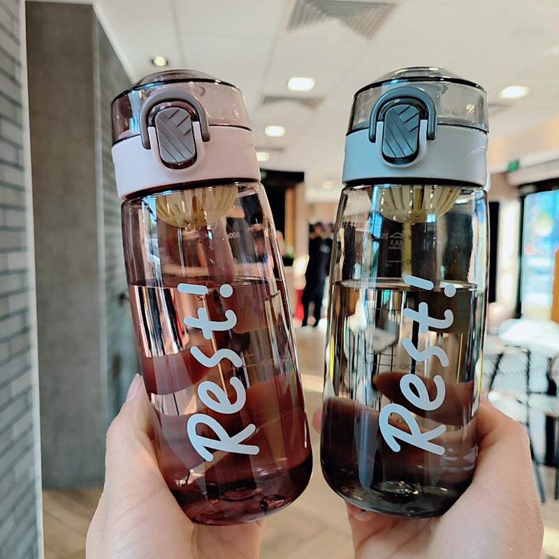 Damen Ergonomische Wasserflasche für Fitness Brehn