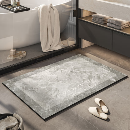 Inspirierendes Marmor-Badeteppich Brehn