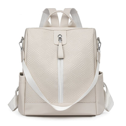 Texturierte Mehrfachtaschen-Rucksack Brehn